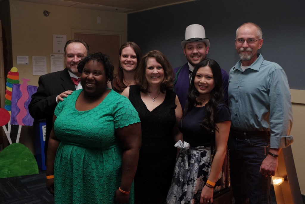 MSterious Miracles team members at an event